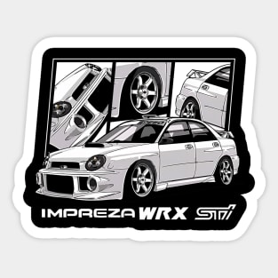 Impreza WRX STI Bugeye, JDM Sticker